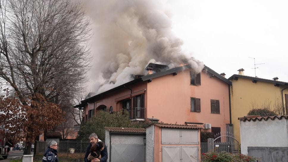 L’incendio dell’Epifania in via Pietrasanta