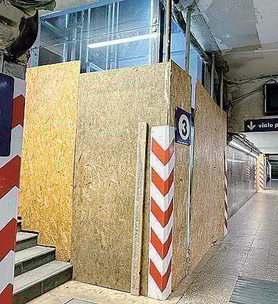 Il cantiere della stazione di Lodi