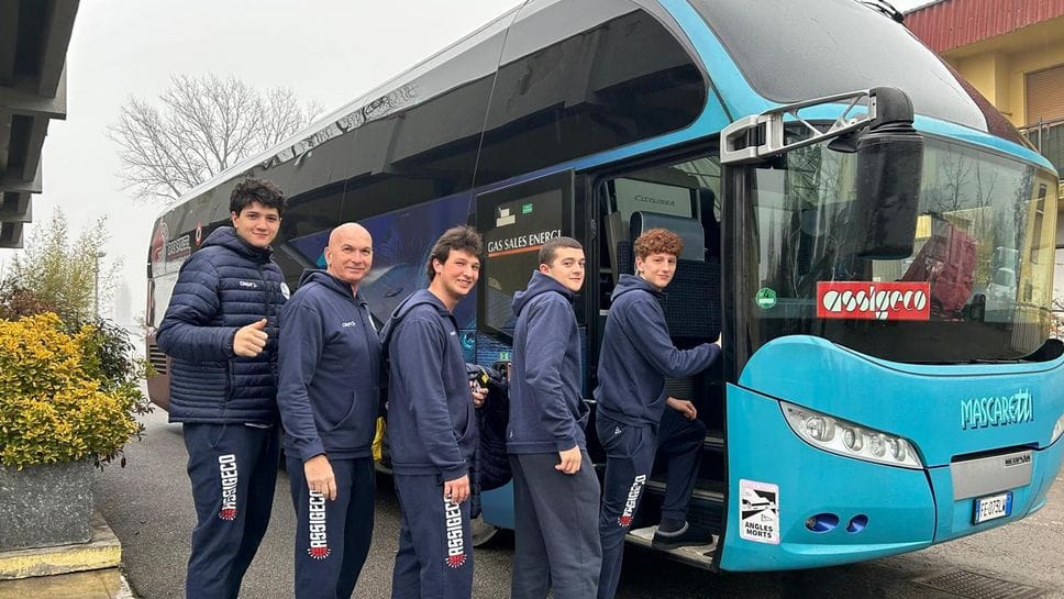 La partenza dell’Assigeco per la trasferta toscana