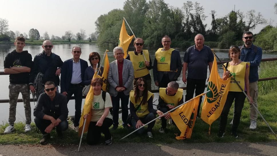 Una recente manifestazione di Legambiente a Paullo