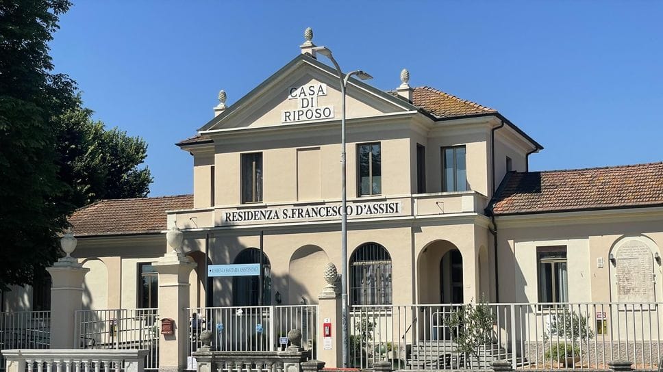 La casa di riposo San Francesco d’Assisi di Casale