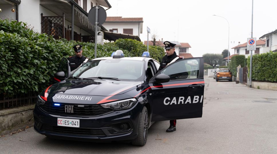 Una pattuglia dei carabinieri