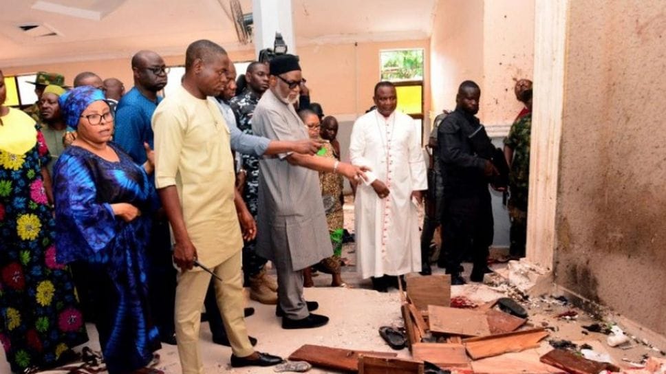 Attentato contro i cristiani in Nigeria (foto AFP-Sir)