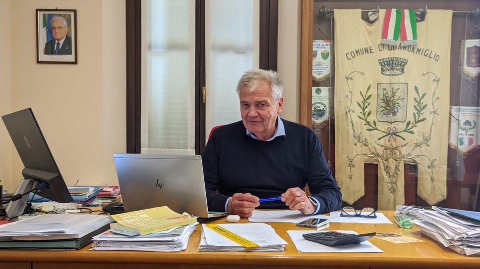 Il sindaco di Guardamiglio Giancarlo Rossetti