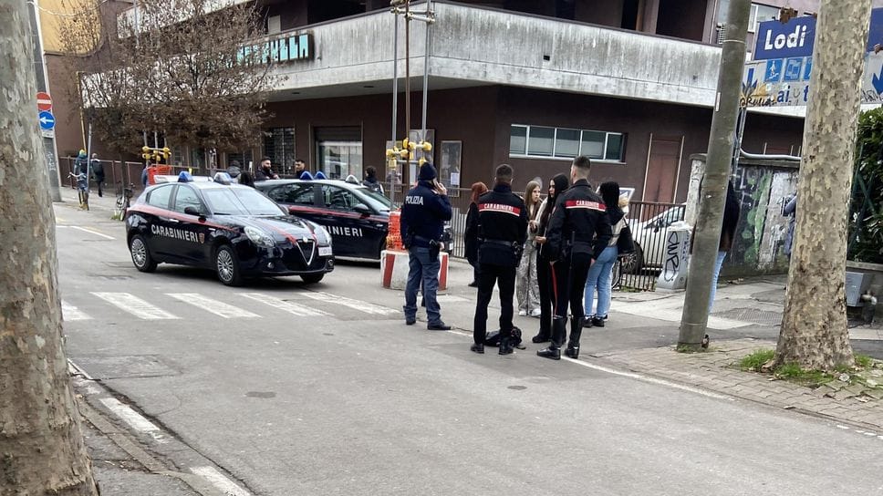 L’intervento dei carabinieri ieri pomeriggio in stazione
