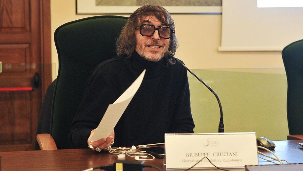 Il conduttore della «Zanzara», Giuseppe Cruciani