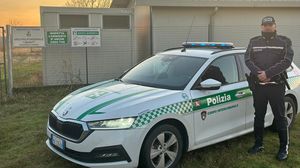 La polizia locale di Miradolo