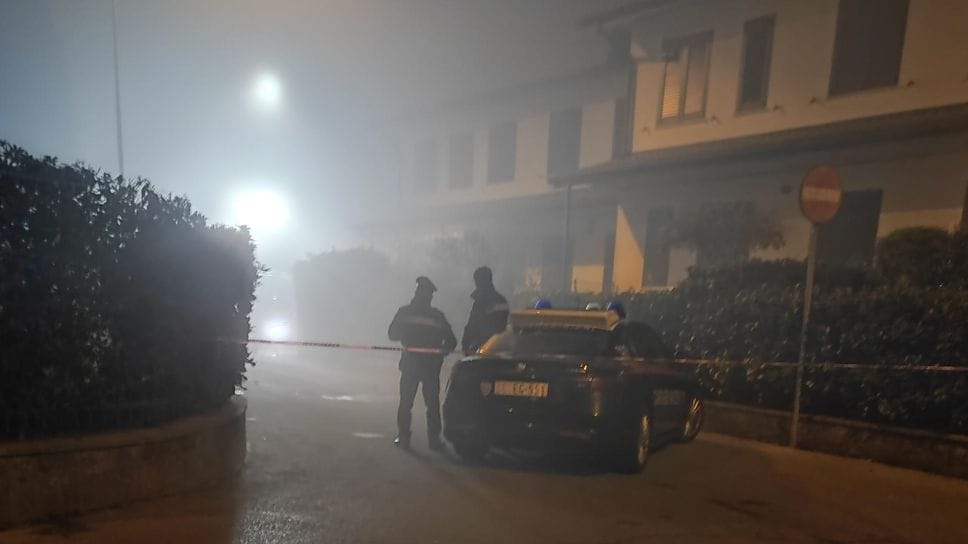 La via dove è stato ritrovato il corpo (Agosti)