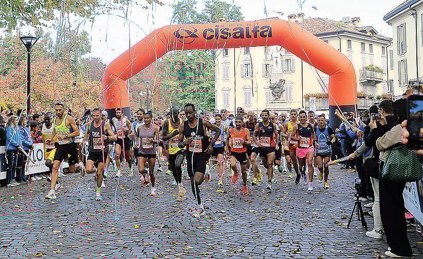 La partenza della Laus Half Marathon 2025: la prossima edizione potrebbe vedere alcune novità nel percorso