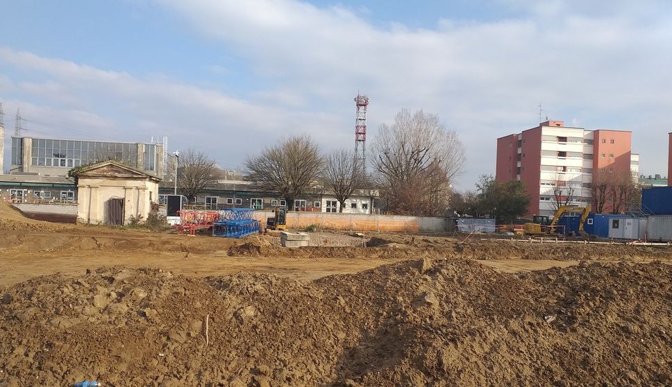 I lavori per la casa e l'ospedale di comunità