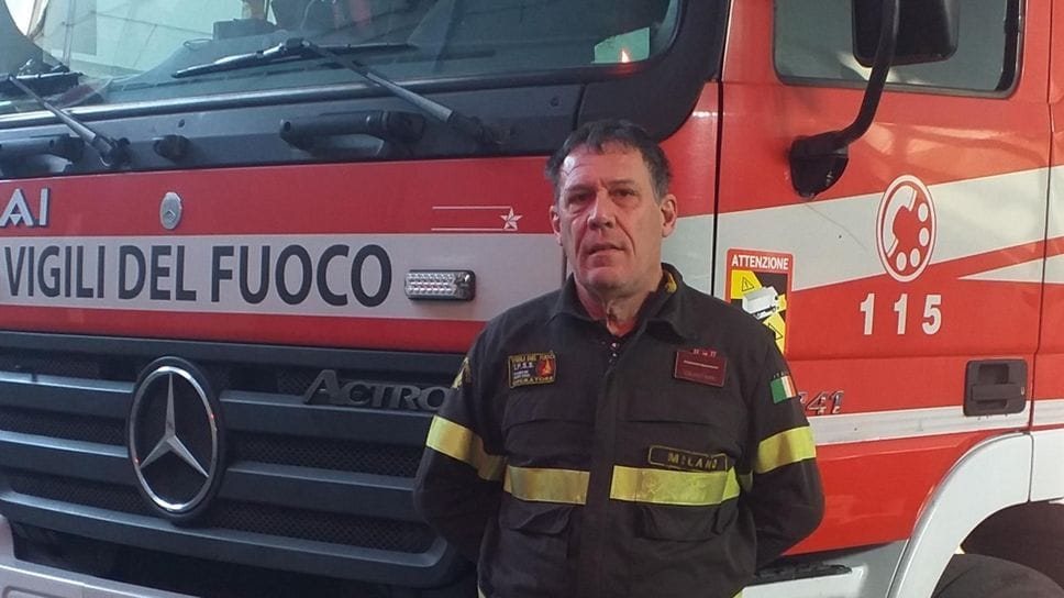 Roberto Pisati in caserma