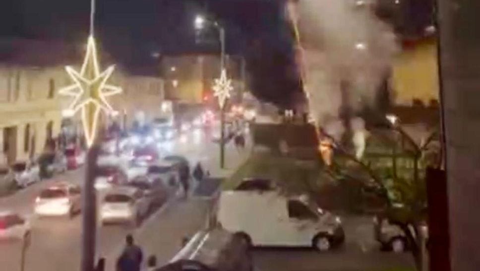 Le immagini dei fuochi d’artificio