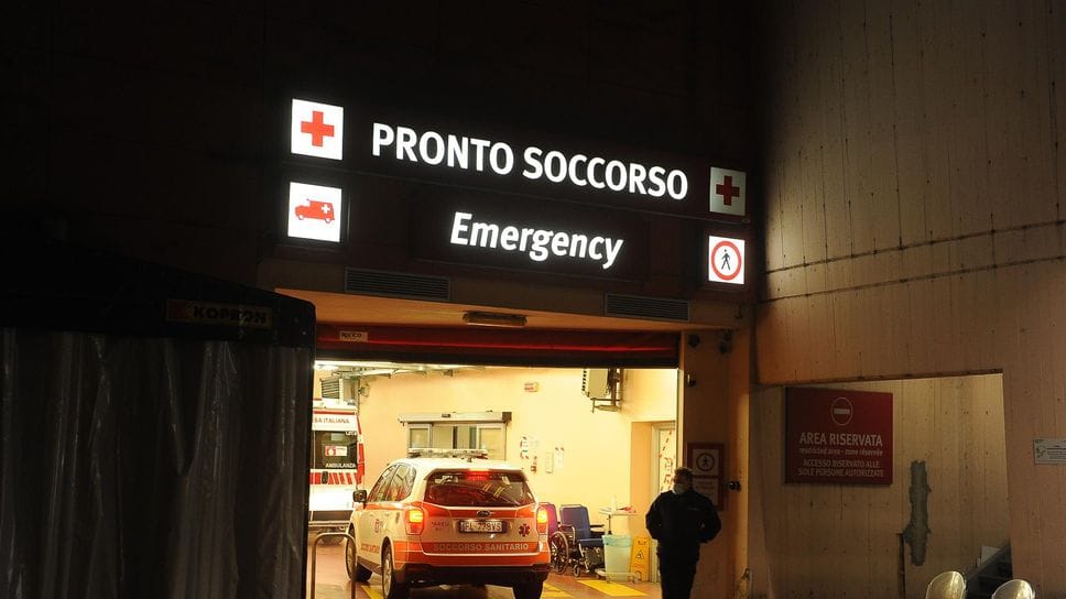 Il pronto soccorso dell’ospedale Maggiore di Lodi