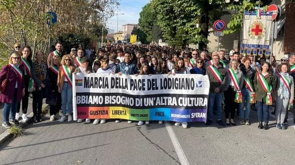 Sabato 3 ottobre a Lodi la “Marcia della pace”: oltre mille studenti coinvolti