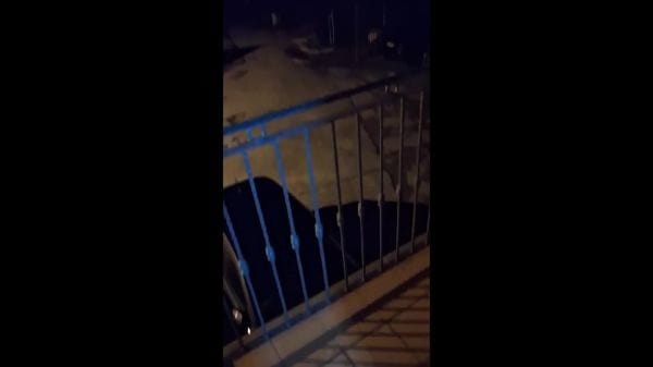 San Giuliano, furioso incendio in un capannone abbandonato