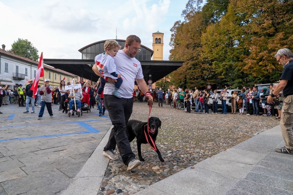 In arrivo da tutto il mondo, cani da soccorso in vetrina 