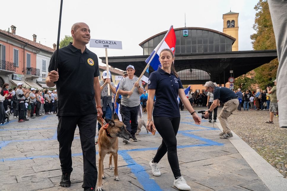 In arrivo da tutto il mondo, cani da soccorso in vetrina 