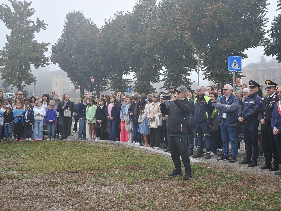 Tribiano, posata la prima pietra della nuova chiesa di San Giuseppe - FOTO