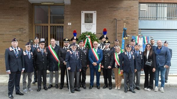 Mediglia commemora il maresciallo maggiore  Felice Maritano, vittima delle Br VIDEO