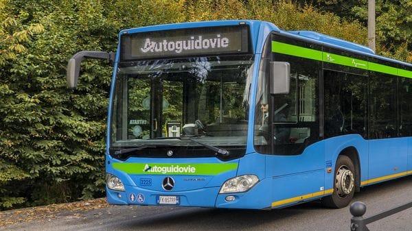 San Giuliano, paura su un pullman delle Guidovie