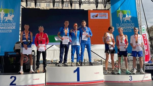 Gagliardini esagerato, due bronzi e un oro in 100 km e maratona 