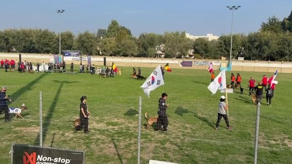 A Codogno chiusura del mondiale cani da soccorso