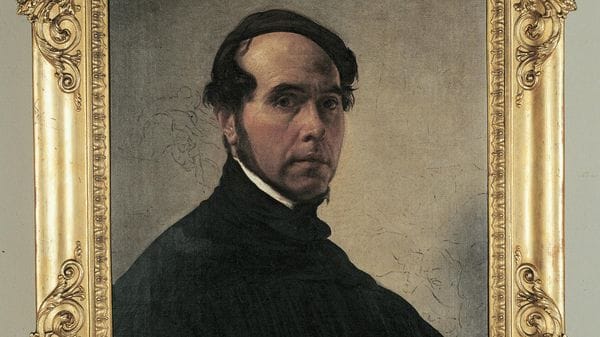 L’Autoritratto di Hayez “vola” a Rovereto per una mostra