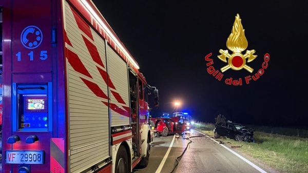 Violento frontale tra Livraga e Ospedaletto, gravi ferite per un 24enne e un 49enne