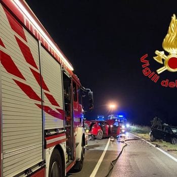 Violento frontale tra Livraga e Ospedaletto, gravi ferite per un 24enne e un 49enne