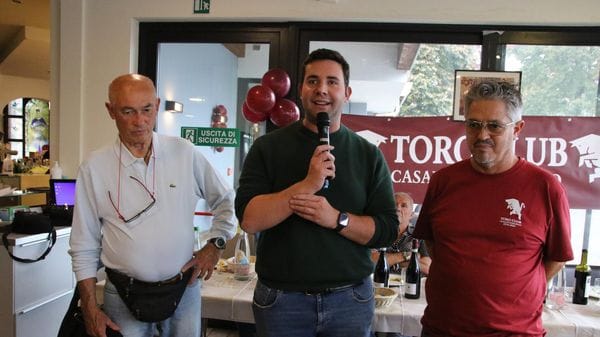 La “leggenda” del Toro Paolino Pulici  al fan club granata di Casalpusterlengo