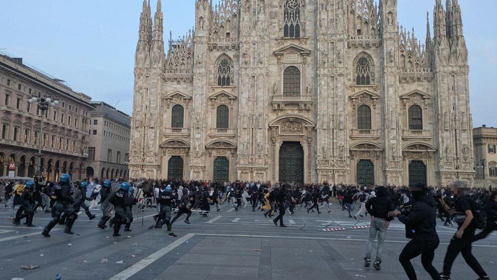 Violenze a Milano, tra i giovani identificati anche minorenni di Mediglia e San Zenone