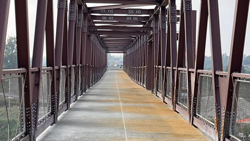 Orio Litta - Spunta la ruggine sul ponte ciclopedonale VenTo