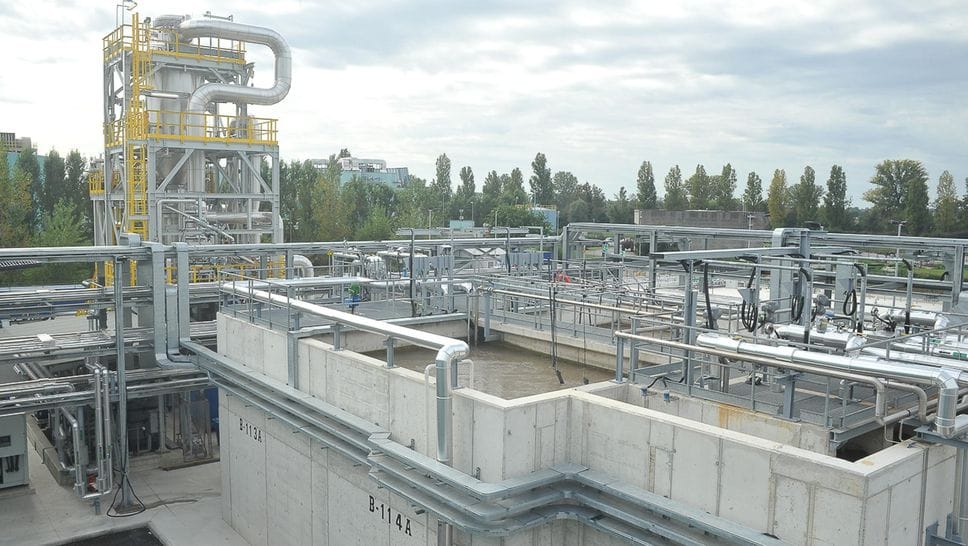 Deposito gas di Cornegliano, un maxi impianto per il trattamento delle acque