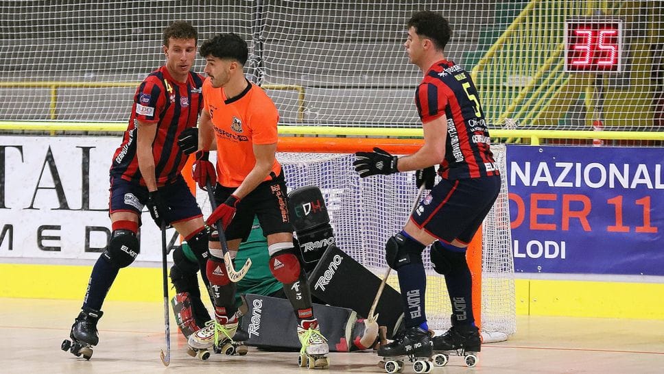 Hockey, l’Amatori batte il Forte in amichevole e arriva anche la “final4” di Skate Italia Trophy