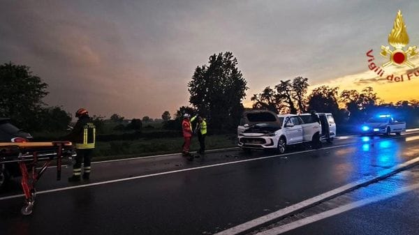 Maxi tamponamento a San Martino in Strada, nove feriti lievi