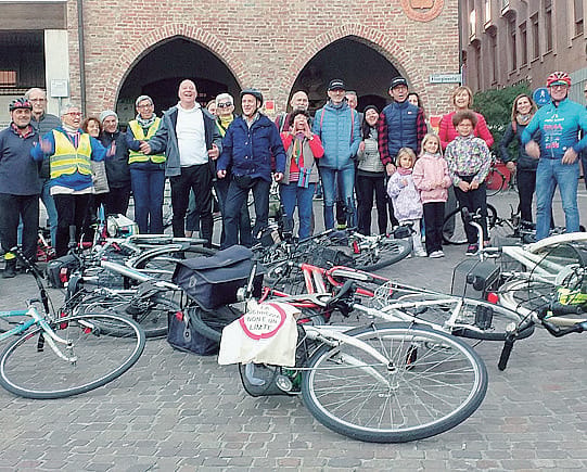Cinquanta in bici per chiedere una città ancora a misura d’uomo