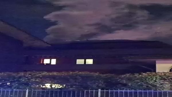Incendio a Sant'Angelo Lodigiano in via Gramsci