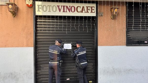 Spaccio nel locale e nelle aree esterne: bar di San Giuliano chiuso per 10 giorni