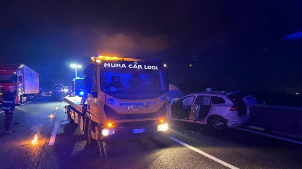 Troppo gravi le ferite, si è spento al Predabissi il giovane travolto stanotte in autostrada