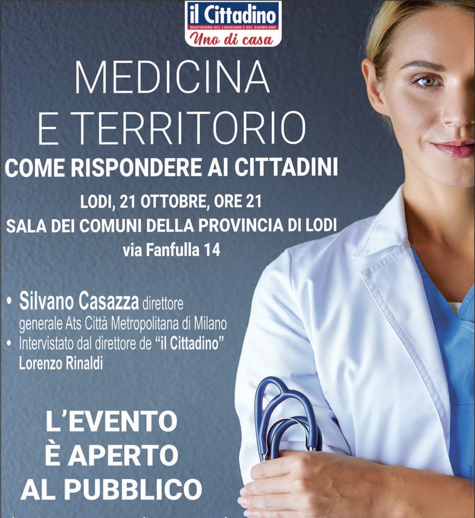 “Dove Curarsi”: incontro pubblico con il direttore generale di Ats Città Metropolitana