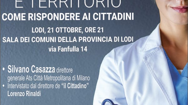 “Dove Curarsi”: incontro pubblico con il direttore generale di Ats Città Metropolitana