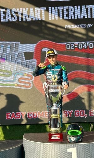 Bartyan jr trionfa a 8 anni nell’Easykart International come fece Kimi Antonelli