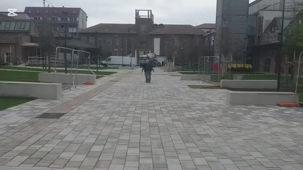 Melegnano - Il nuovo piazzale delle Associazioni