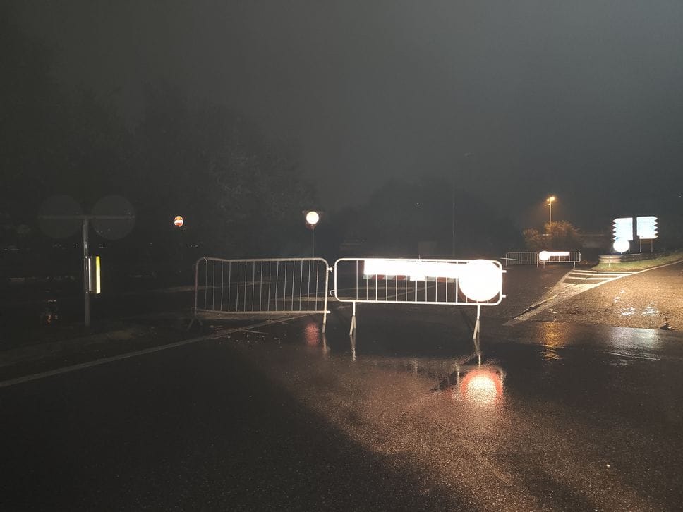 Maltempo nel Lodigiano, una raffica di interventi nella notte per i vigili del fuoco