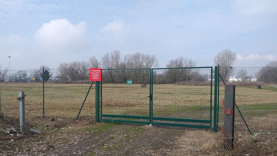 L’area dell’ex San Carlo è stata già recintata e messa in sicurezza