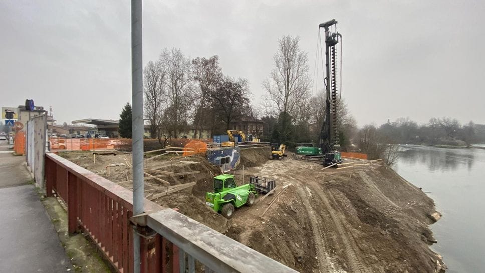 Procedono i lavori per la nuova campata, da marzo il ponte verrà chiuso