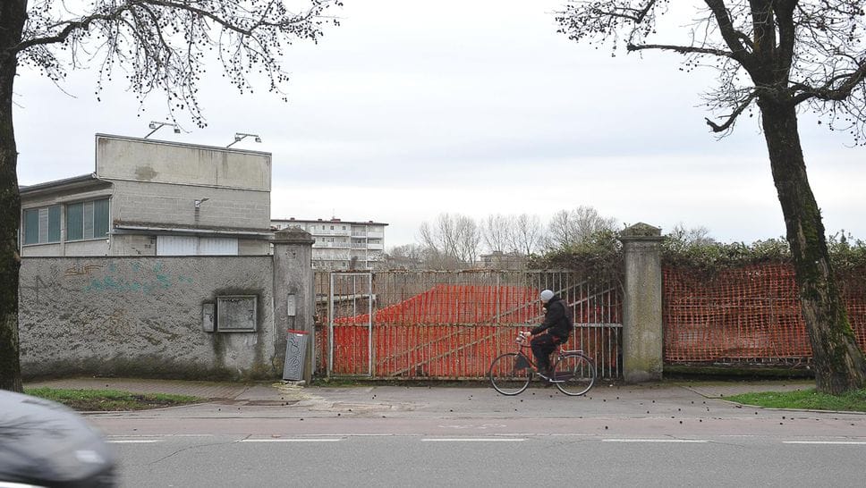 L’area dell’ex Marzagalli dove è previsto l’insediamento di un nuovo supermercato