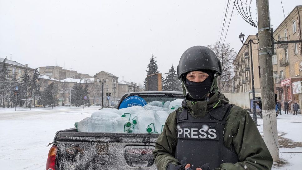 Daniele Bellocchio in Ucraina