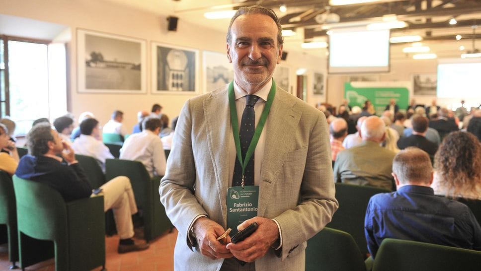 Il presidente provinciale uscente Fabrizio Santantonio