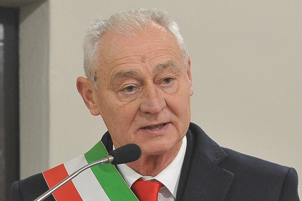 L’ormai ex sindaco Giovanni Fazzi